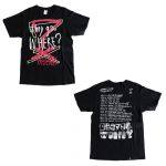 OLDCODEX(OCD) Tour 2017 "they go, Where?" Tシャツ ブラック