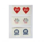 RADWIMPS(ラッド) 野外LIVE 2013 青とメメメ フェイスシール 3点セット