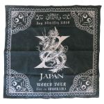 X JAPAN(エックス) WORLD TOUR Live in YOKOHAMA 超強行突破 七転八起 ?世界に向かって? バンダナ