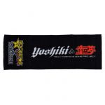 X JAPAN(エックス) YOSHIKI スポーツタオル 童夢 コラボ ROCKST☆R スーパーGT 2009