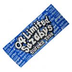 04 Limited Sazabys(フォーリミ) eureka tour 2016-2017～one man series～ フェイスタオル ブルー