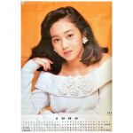 浅香唯(あさかゆい) ポスター 1989 カレンダー A1