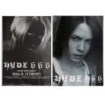 HYDE(VAMPS) ポスター 666 告知 両面 2004
