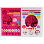 JUDY AND MARY(ジュディマリ) WARP TOUR 2001 ステッカーシート 2枚組