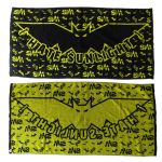 SiM(シム) その他 マフラータオル ブラック×グリーン silence iz mine