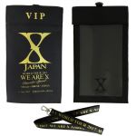 X JAPAN(エックス) WORLD TOUR 2017 WE ARE X Acoustic Special Miracle～奇跡の夜～6DAYS チケットホルダー VIP パッケージ グッズ