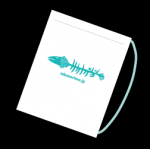 骨ロゴショルダーバッグ