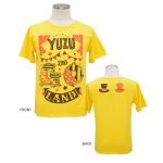 GO LAND　ペイントTシャツ（イエロー