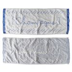 [Alexandros](ドロス) その他 champagne タオル ブルー×ホワイト