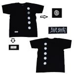 チームしゃちほこ(TEAM SHACHI) その他 チームしゃちほこ主演舞台「黒鯱」 黒紋付染めTシャツ ワッペン付 中村商店　TEAM SHACHI
