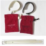 THE ALFEE(ジ・アルフィー) AUBE 2000 レザーブレスレット 2連 2点セット 白 黒