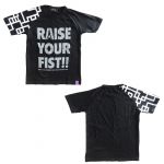 布袋寅泰(BOOWY) HOTEI & The WANDERERS FUNKY PUNKY TOUR 2007-2008 Tシャツ Raise Your Fist!!  G柄