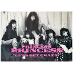 プリンセス プリンセス(プリプリ) ポスター LET'S GET CRAZY 1988