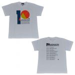 サカナクション(Sakanaction) SAKANAQUARIUM 2017 10th ANNIVERSARY 『2007.05.09』 TOUR ツアースケジュール Tシャツ ホワイト
