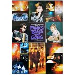 TM NETOWORK(TMN) ポスター TOUR '87 FANKS! BANG THE GONG