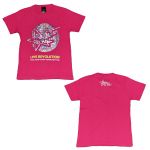 T.M.Revolution(西川貴教) T.M.R.YEAR COUNT DOWN PARTY '08-'09 LIVE REVOLUTION REMIX XII Tシャツ ピンク