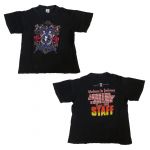 X JAPAN(エックス) その他 Violence In Jealousy ツアー1991 スタッフ Tシャツ 復刻版 B.O.X Best of X 同梱品
