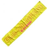 B'z(ビーズ) LIVE-GYM 2019 -Whole Lotta NEW LOVE- マフラータオル イエロー