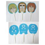 globe(グローブ) tour 1999 Relation うちわ 3点セット 小室哲哉 KEIKO マーク