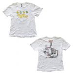 ケツメイシ(KTM) KTM TOUR 2008 ドキッ!! オヤジだらけの歌合戦 目指せ金メダル 2008 ポロリもあるよ!? Tシャツ　ディグダグ ホワイト