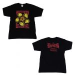 MAN WITH A MISSION(マンウィズ) Out of Control JAPAN Tour 2015 Tシャツ ブラック×レッド
