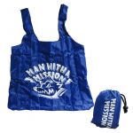 MAN WITH A MISSION(マンウィズ) Out of Control JAPAN Tour 2015 ポケッタブルロゴエコバッグ ブルー  カミカゼボーイ