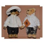 CHAGE&ASKA(チャゲアス) CONCERT TOUR 02-03 THE LIVE メモリアルテディベア 2体セット ぬいぐるみ