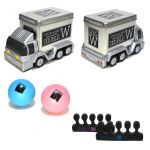 CHAGE&ASKA(チャゲアス) Concert tour 2007 DOUBLE ツアートラック缶 ボール2個 フットアクセサリー