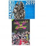 マキシマムザホルモン(mth) ポスター 2019 カレンダー ホルモン、VAP抜けるってよ。 両面