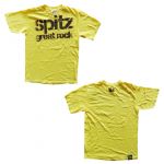 スピッツ(spitz) JAMBOREE TOUR" 双六2002-2003" Tシャツ イエロー ila コラボ 三日月ロック