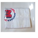 森高千里(もりたかちさと) その他 フェイスタオル ホワイト×レッド