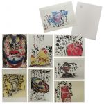 長渕剛(ながぶち つよし) その他グッズ 生まれ変わるなら生きてるうちに 詩画 ポストカード 8枚セット