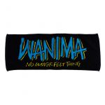 WANIMA(ワニマ) その他 フェイスタオル ブラック×ブルー