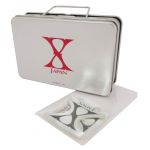 X JAPAN(エックス) その他 シール入りトランク缶 ステッカー ローソン・HMVグッズ 2016