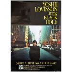 吉井和哉(イエモン) ポスター at the black hole YOSHII LOVINSON 2004