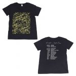 [Alexandros](ドロス) Sleepless in Japan Tour Tシャツ ブラック×イエロー