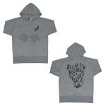 B'z(ビーズ) LIVE-GYM Pleasure 2018 -HINOTORI- パーカー グレー