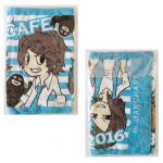 GLAY(グレイ) LiB CAFE フェイスタオル メンバーイラスト 2016