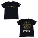 氷室京介(ヒムロック) 25th Anniversary TOUR GREATEST ANTHOLOGY-NAKED- スタッフ Tシャツ ブラック 非売品