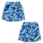 10-FEET(テンフィート) 京都大作戦 2016 大阪籠球会 AKTRコラボバスパン ハーフパンツ ライトブルー