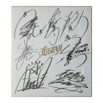 光GENJI(ひかるゲンジ)  直筆サイン色紙 内海光司 大沢樹生 諸星和己 佐藤寛之 山本淳一 赤坂晃 佐藤敦啓