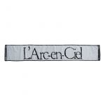 L'Arc～en～Ciel(ラルク) 30th L'Anniversary TOUR FC限定マフラータオル 旧ロゴ ホワイト×ブラック