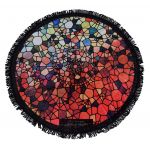 LiSA(リサ) LiVE is Smile Always～unlasting shadow～ LiSA ラウンドブランケット～KALEIDO Ver.～  ビッグマット