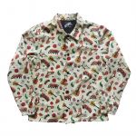 WANIMA(ワニマ) その他 LEFLAH レフラー コラボ 長袖シャツ ピザ ホワイト