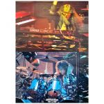 THE ALFEE(ジ・アルフィー) ポスター LONG WAY TO FREEDOM REVOLUTION  1990 ドラム キーボード