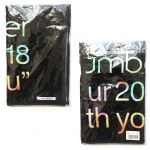 back number(バックナンバー) dome tour 2018 "stay with you" グラデツアーロゴタオル