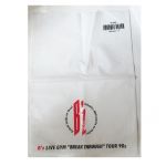 B'z(ビーズ) LIVE-GYM "BREAK THROUGH" ビニールバッグ ショッピングバッグ 大きめサイズ