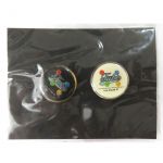 TUBE(チューブ) LIVE AROUND '97 M・H・K・M ピンバッジ ピンズ 2点セット