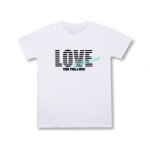 西野カナ(カナやん) Love Collection Tour ～pink ＆ mint～ オリジナルTシャツ WHITE