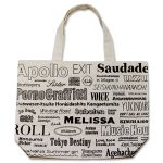 ポルノグラフィティ(porno) 13thライヴサーキット “ラヴ・E・メール・フロム・1999” トートバッグ/ALL TIME SINGLES ver.